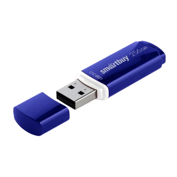 Флеш-накопитель Smartbuy Crown 256GB USB3.0 пластик синий