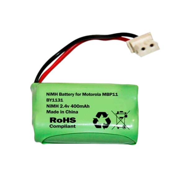 Аккумулятор ET MBP11 BL1 2.4V, 350mAh, Ni-Mh&nbsp;&nbsp;для радионяни Motorola MBP11 (1/20)