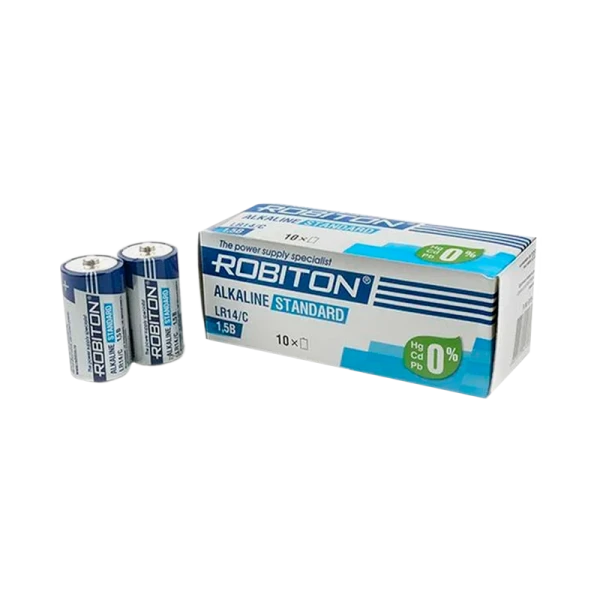 Батарейка ROBITON STANDARD LR14 BULK10, в упак 10 шт (10/240)