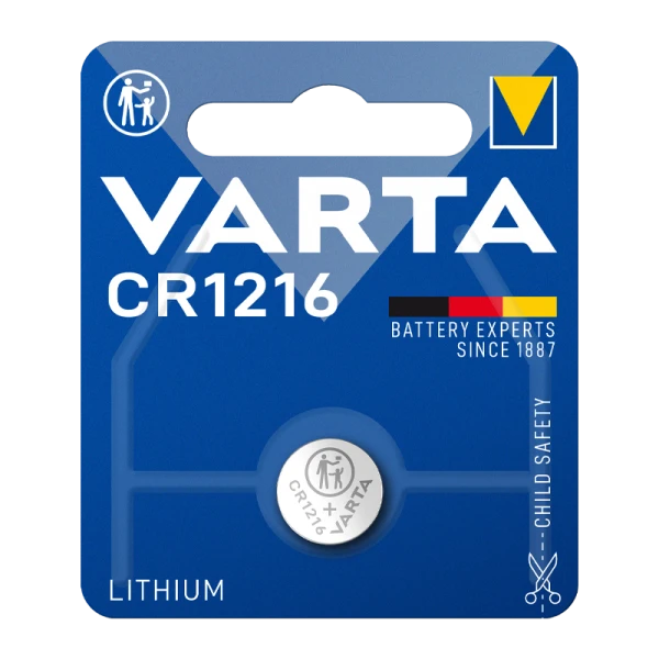 Батарейка Varta ELECTRONICS CR1216 BL1 Lithium 3V (6216) (1/10/100)