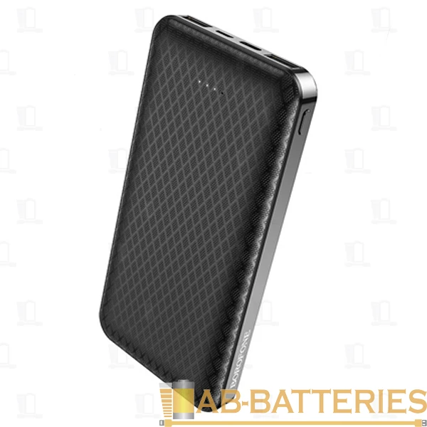 Внешний аккумулятор Borofone BJ3 10000mAh 2.0A 2USB/Type-C черный (1/32)