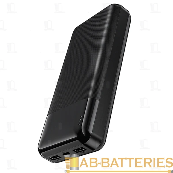 Внешний аккумулятор HOCO J72A 20000mAh 2.0A 2USB/Type-C черный (1/24)