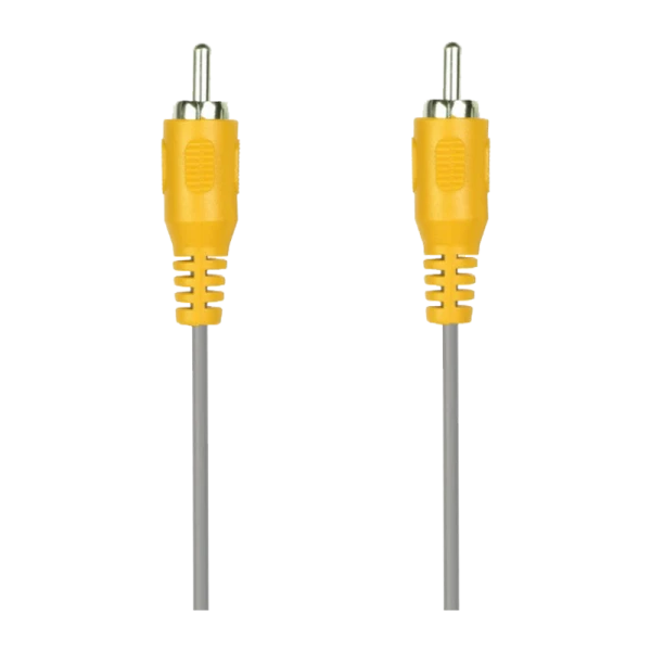 Кабель Smartbuy KA-115 1xRCA (m)-1xRCA (m) 5.0м силикон серый (1/150)