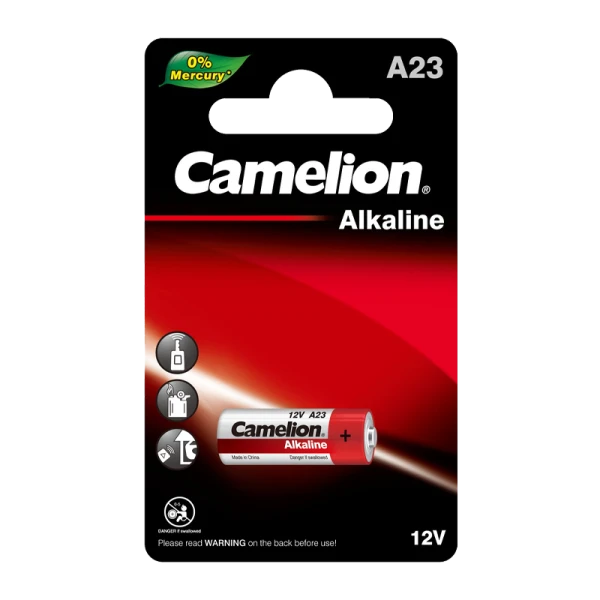 Батарейка Camelion LR23/V23GA/A23/MN21 BL1 Alkaline 12V 0%Hg (1/20/900)