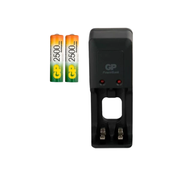 З/У для аккумуляторов GP PB330 Standard AA/AAA 2 слота +4AA 2500mAh (1/10)