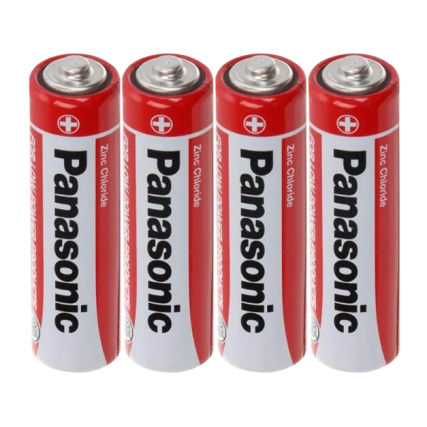 Батарейка Panasonic R6 AA Shrink 4 Zinc Carbon 1.5V (4/48/240)