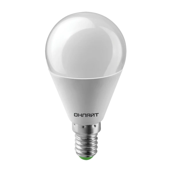 Лампа светодиодная ОНЛАЙТ OLL-G45-10-230-2.7K-E14(100)