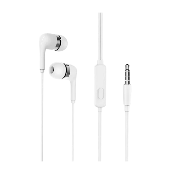 Наушники внутриканальные Borofone BM39 с микр. белый (1/76/304)