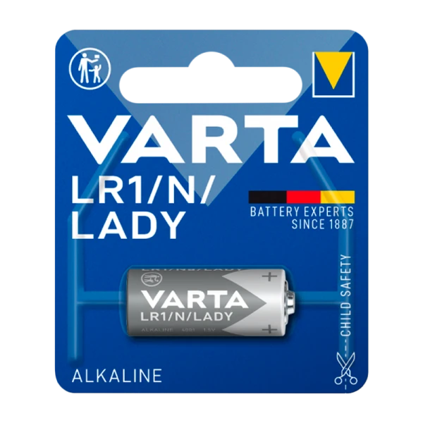 Батарейка Varta ELECTRONICS LR1 N BL1 Alkaline 1.5V (4001) (1/10/100)