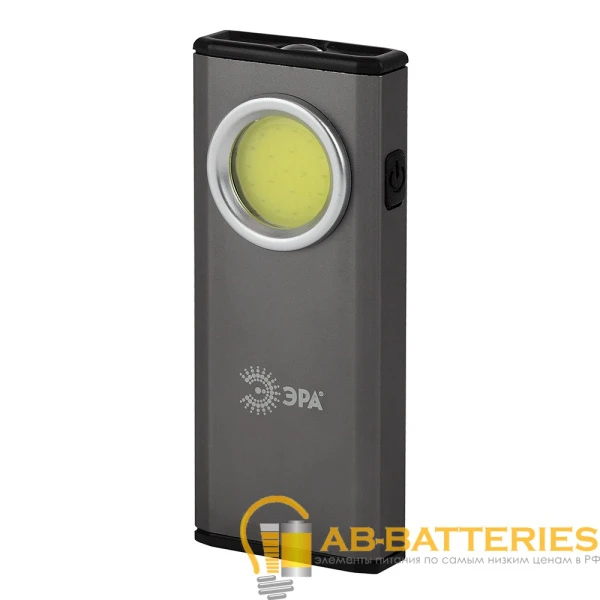 Фонарь туристический ЭРА RB-706 Практик 4W COB от батареек серый (1/10/60)