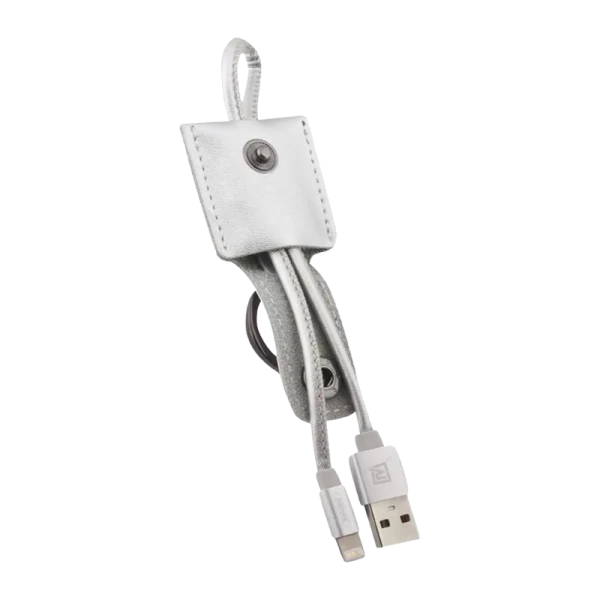 USB кабель REMAX Moss (IPhone 5/6/7/SE) RC-079i Серебро