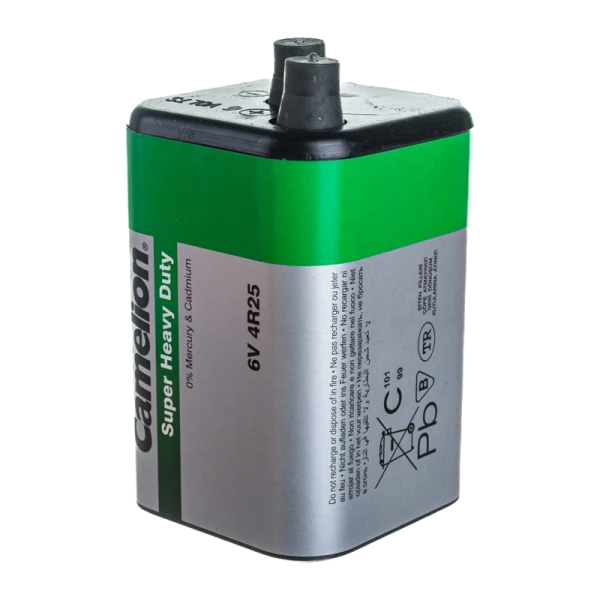 Батарейка Camelion 4R25 Shrink 1 Heavy Duty 6V (1/6/12)