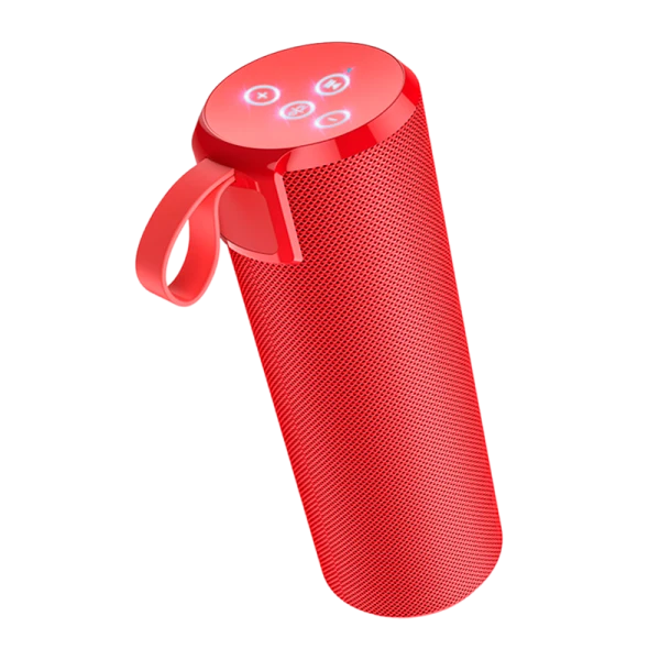Портативная колонка HOCO BS33 bluetooth 5.0 IPX5 microSD красный (1/30)