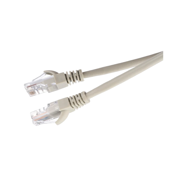 Патч-корд GoPower RJ-45 (m)-RJ-45 (m) 3.0м кат.5е ПВХ 26AWG CCA серый Premium Zip-Lock c подвесом