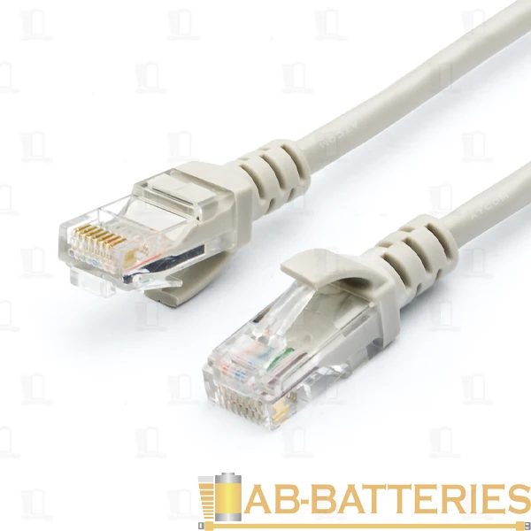 Патч-корд Geplink RJ-45 (m)-RJ-45 (m) 30.0м кат.5е ПВХ 26AWG серый (1/30)