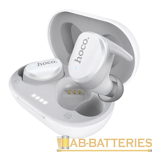 Наушники внутриканальные HOCO ES41 bluetooth 5.0 с микр. белый (1/120)