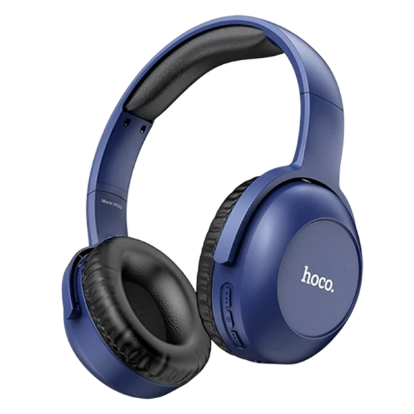 Наушники полноразмерные HOCO W33 bluetooth 5.0 с микр. microSD синий (1/30)