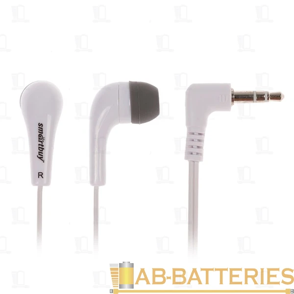 Наушники внутриканальные Smartbuy EZ-GO белый (1/400)