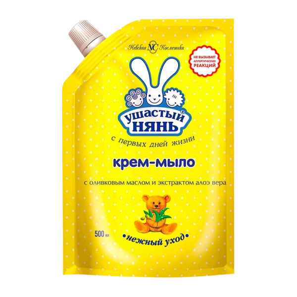 Жидкое мыло для рук Невская косметика Ушастый нянь 500мл