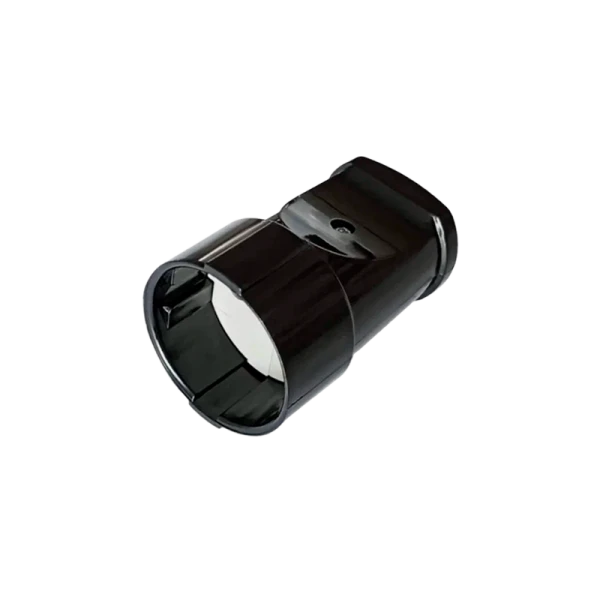 Розетка Прогресс Гнездо 10A Б/З Негорючий PP пластик черный (1/20/200)