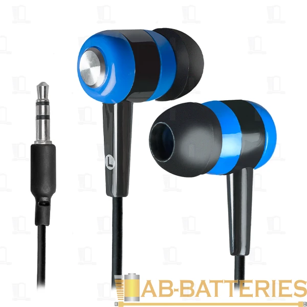 Наушники внутриканальные Defender 616 Basic черный синий (1/100)