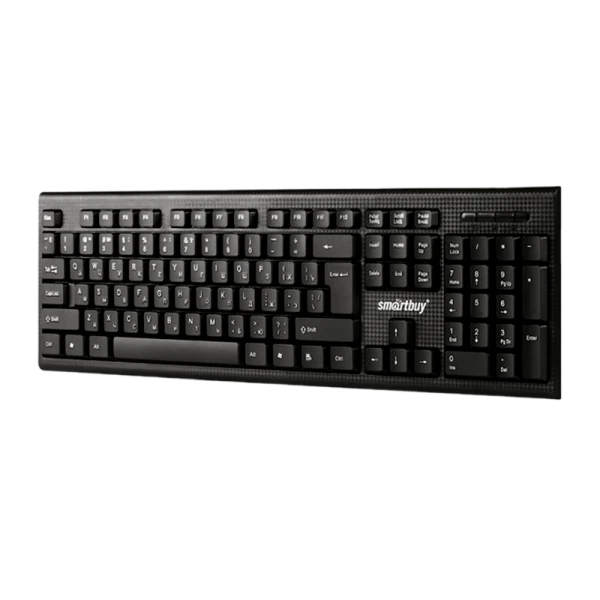 Клавиатура проводная Smartbuy 115 ONE классическая USB 1.5м черный (1/20)