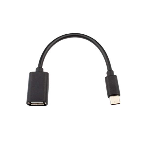 Кабель Atcom Type-C (m)-USB (f) 0.1м ПВХ черный (1/10/500)