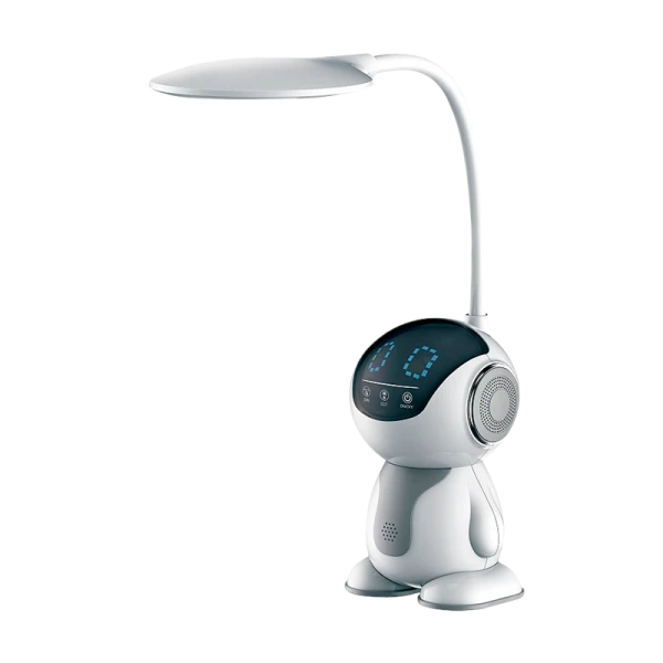 Светильник настольный Camelion KD-858 8W на основании сенс. белый (1/6)