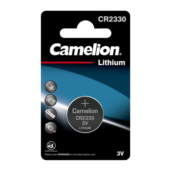 Батарейка Camelion CR2330 BL1 Lithium 3V (1/10/1800)