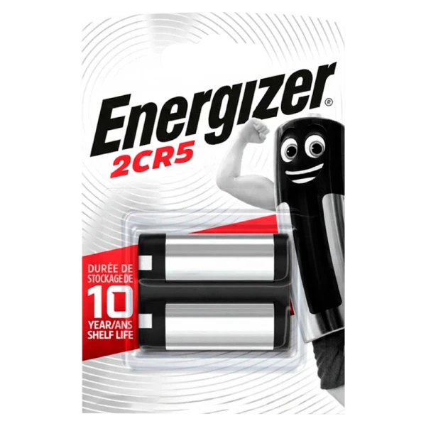 Батарейка Energizer 2CR5 BL1 Lithium 6V (1/10/60)