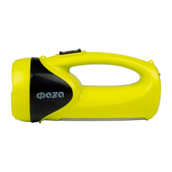 Фонарь туристический Фаzа AccuF8-L1W/L12 1W 1+12LED от аккумулятора зеленый (1/20)