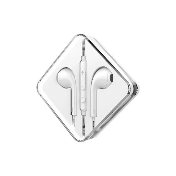 Наушники вставные HOCO M55 с микр. белый (1/31/310)