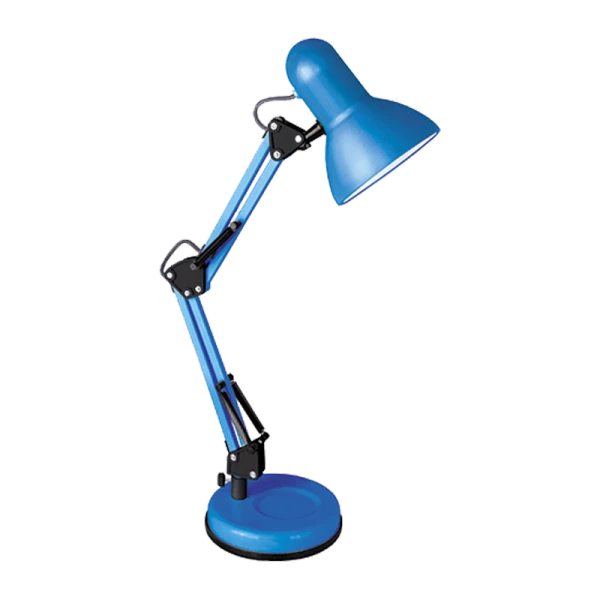 Светильник настольный Camelion KD-313 60W 230V E27 на основании синий (1/6)