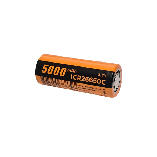 Аккумулятор ET ICR26650C 26.5*65.0, 5000mAh, Li-Ion