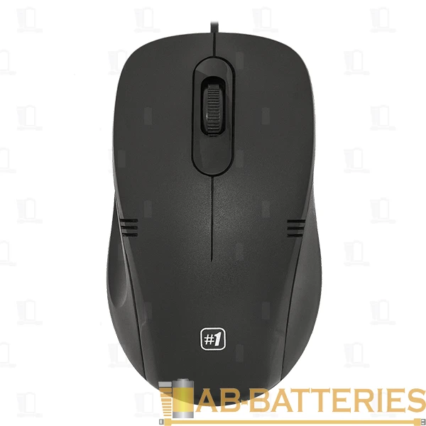 Мышь проводная Defender MM-930 #1 классическая USB черный (1/40)