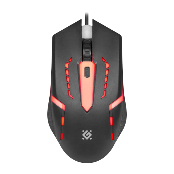 Мышь проводная Defender MB-600L Flash классическая USB черный (1/40)