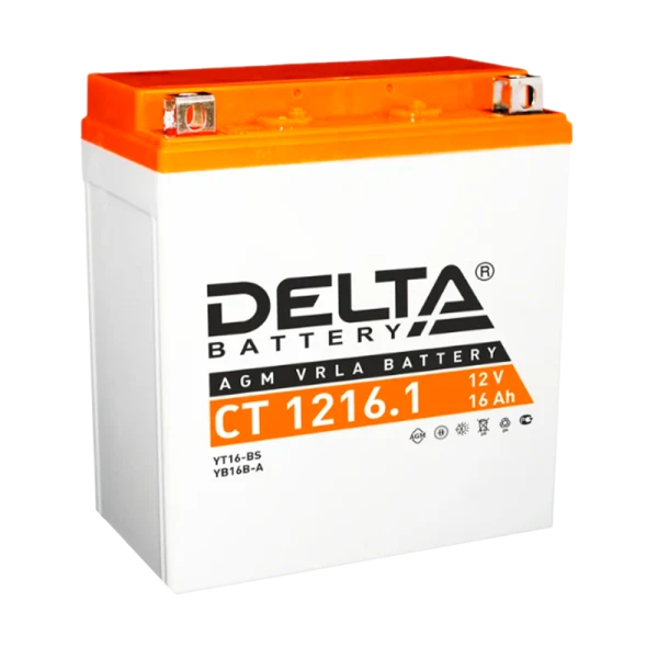 Аккумулятор для мототехники Delta CT 1216.1 (1/4)