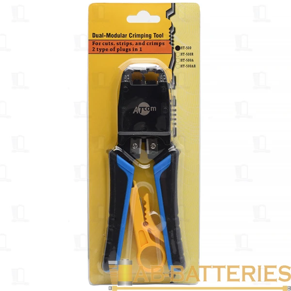 Клещи обжимные ATcom HT-500 (RJ45, RJ12, RJ11) (1/10)