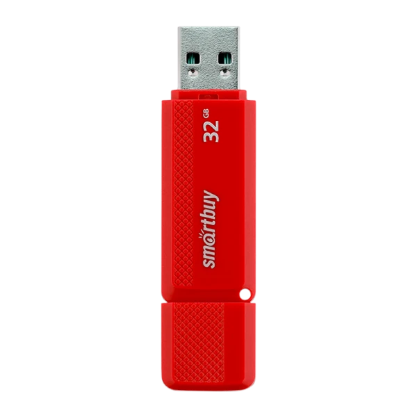 Флеш-накопитель Smartbuy Dock 32GB USB2.0 пластик красный