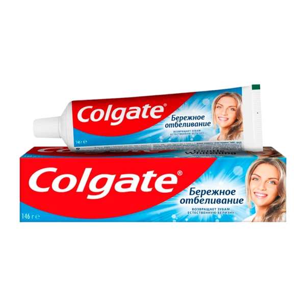 Зубная паста COLGATE Бережное Отбеливание 100мл (1/48)