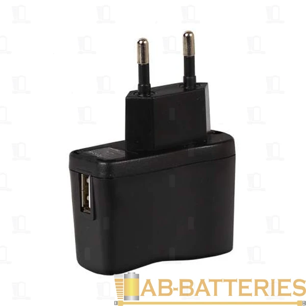 Сетевое З/У Smartbuy 1USB 2.1A черный (1/100)