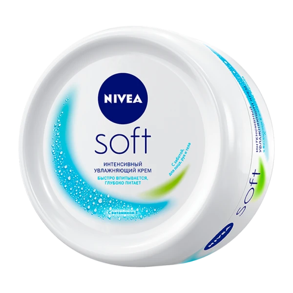 Крем универсальный Nivea Soft увлажняющий 200мл