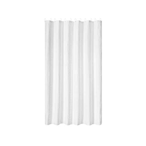 ЕГ DIAMOND Штора для ванной&nbsp;&nbsp;Белая (1/12)