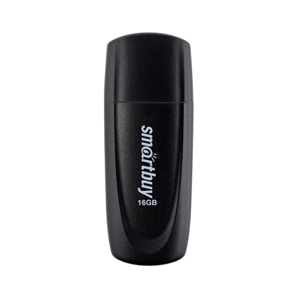 Флеш-накопитель Smartbuy Scout 16GB USB2.0 пластик черный