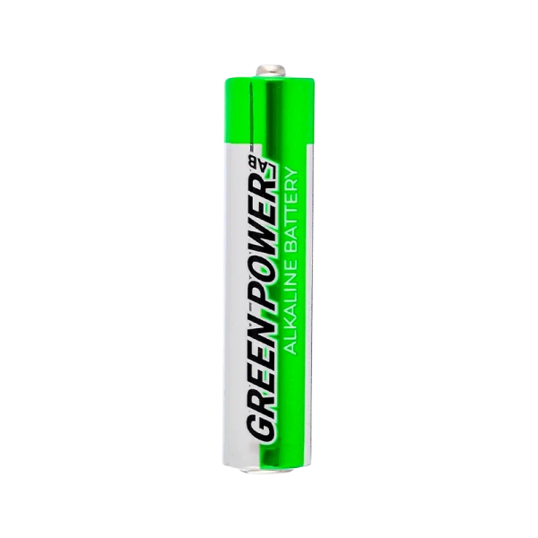 Батарейка GREEN POWERlab LR03 AAA Shrink 4 Alkaline 1.5V (4/40/1000)