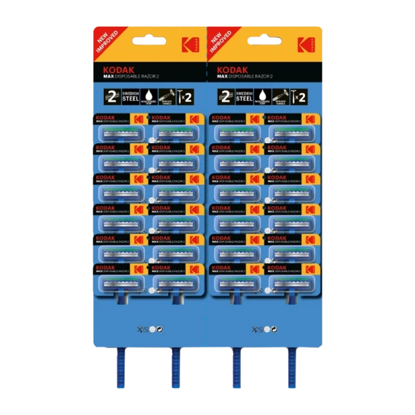 Бритва Kodak MAX Disposable Razor 2 лезвия 24шт. (24/288/864)