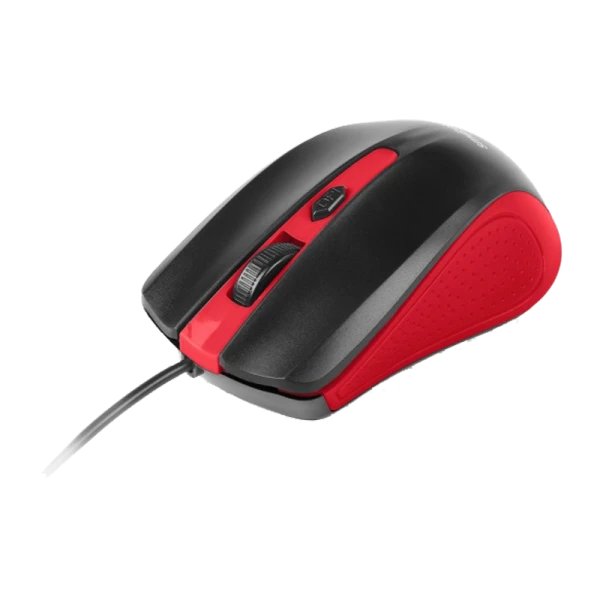 Мышь проводная Smartbuy 352 ONE классическая USB красный черный (1/100)