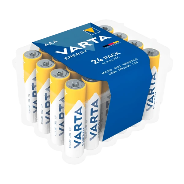 Батарейка Varta ENERGY LR03 AAA BOX24 Alkaline 1.5V (4103) (24/288)