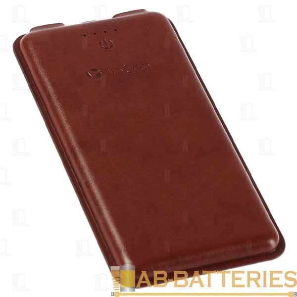 Внешний аккумулятор Intro PB1001 10000mAh 2.1A 2USB коричневый (1/19)