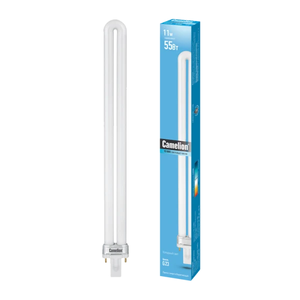 Лампа энергосберегающая Camelion T4 G23 11W 4200К 220-240V U-образная (1/5/50/200)